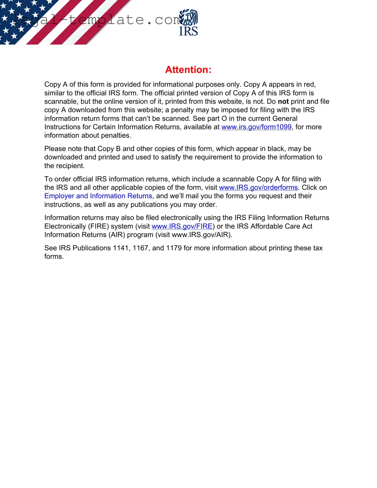 Free 1099 Nec Template in PDF