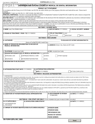 Free DD 2870 Template in PDF