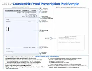 Free Prescription Pad Template in PDF